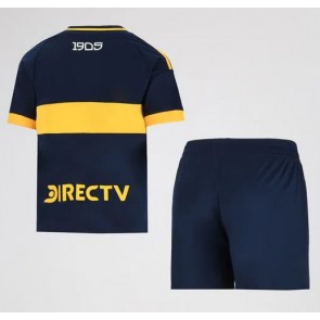 Boca Juniors Hjemmebanetrøje Børn 2025-26 Kortærmet (+ Korte bukser)